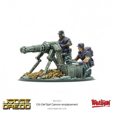 Judge Dredd: Citi-Def Spit Cannon Emplacement