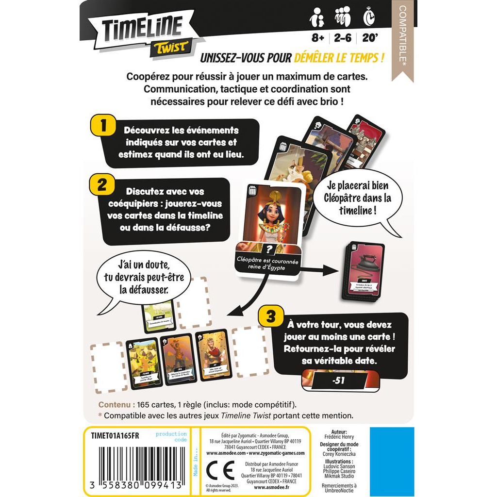 Timeline Twist: Pop Culture – Asmodee UK