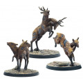 Fallout: Wasteland Warfare - Creatures: Radstag Herd 1