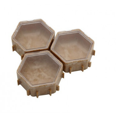 Set of 3 Coloma Wood Nature Line Resource Bowls