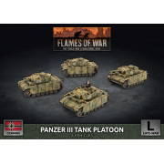 Flames of War - Panzer III Tank Platoon