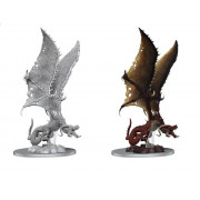 Pathfinder Deep Cuts Unpainted Miniatures: Gargantuan Green Dragon