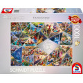 Puzzle - Disney 100th Celebration Mosaic - 1000 Pièces 0