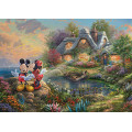Puzzle - Mickey et Minnie Les Amoureux - 1000 Pièces 1