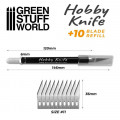 Green Stuff World - Hobby Knife with Spare Blades 1