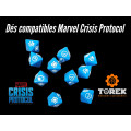 Set de dés compatible Marvel Crisis Protocol 0