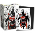 100 Dragon Shield Dual Matte - Superman Core Noir et Blanc 0
