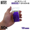 Set de 50 Cubes Transparents 10mm 10