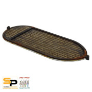 Paddle Steamer Wood Skiff