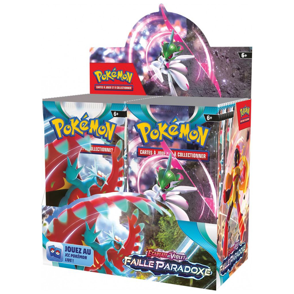 Buy Pokémon EV04: Écarlate et Violet – Faille Paradoxe - Boîte de 36  boosters - Pokemon - Card games