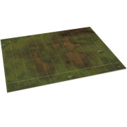 PVC Battlemap grass and mud 90x67.5cm
