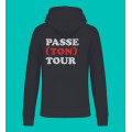 Hoodie Homme – Passe Ton Tour – Noir - XL 1