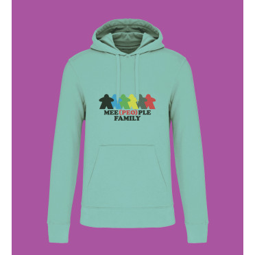 Man Hoodie - Family - Sauge - XXL