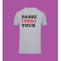 Tee shirt - Man - Passe ton tour - Chinese Grey - XL 1