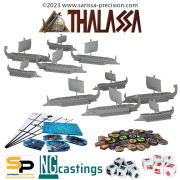 Thalassa Fleet - Two Player Starter Set - Black/Red Dice