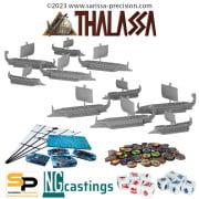Thalassa Fleet - Two Player Starter Set - Blue/Red Dice