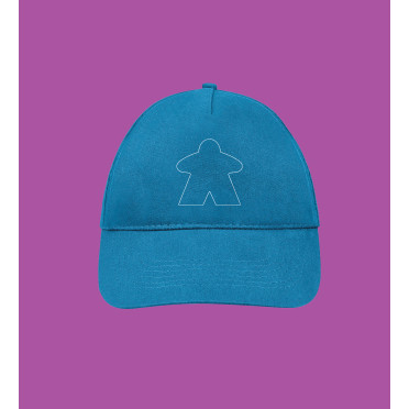 Casquette enfant – Meeple Solo – Aqua