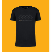 Tee shirt Man - Quatuor - Black - XL