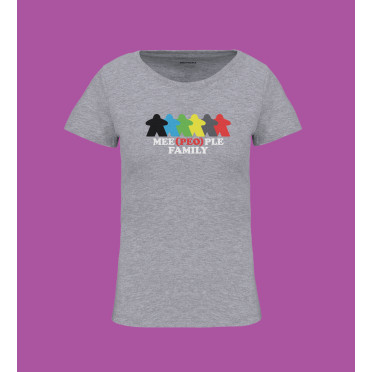 Tee shirt Woman - Family - China Grey - M