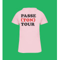 T-shirt Woman - Passe Ton Tour - Pale Pink - S 1