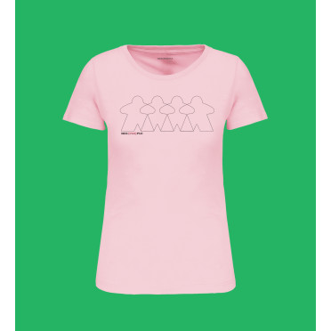 Tee shirt Woman - Quatuor - Pale Pink - L