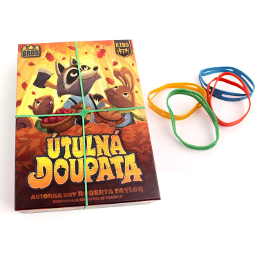 Rubber X bands for board games - large
