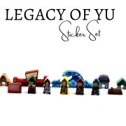 Legacy of Yu Meeple Sticker Set
