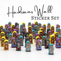 Hadrian's Wall Sticker Set 1