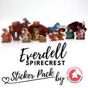 Everdell Spirecrest - Set d'autocollants