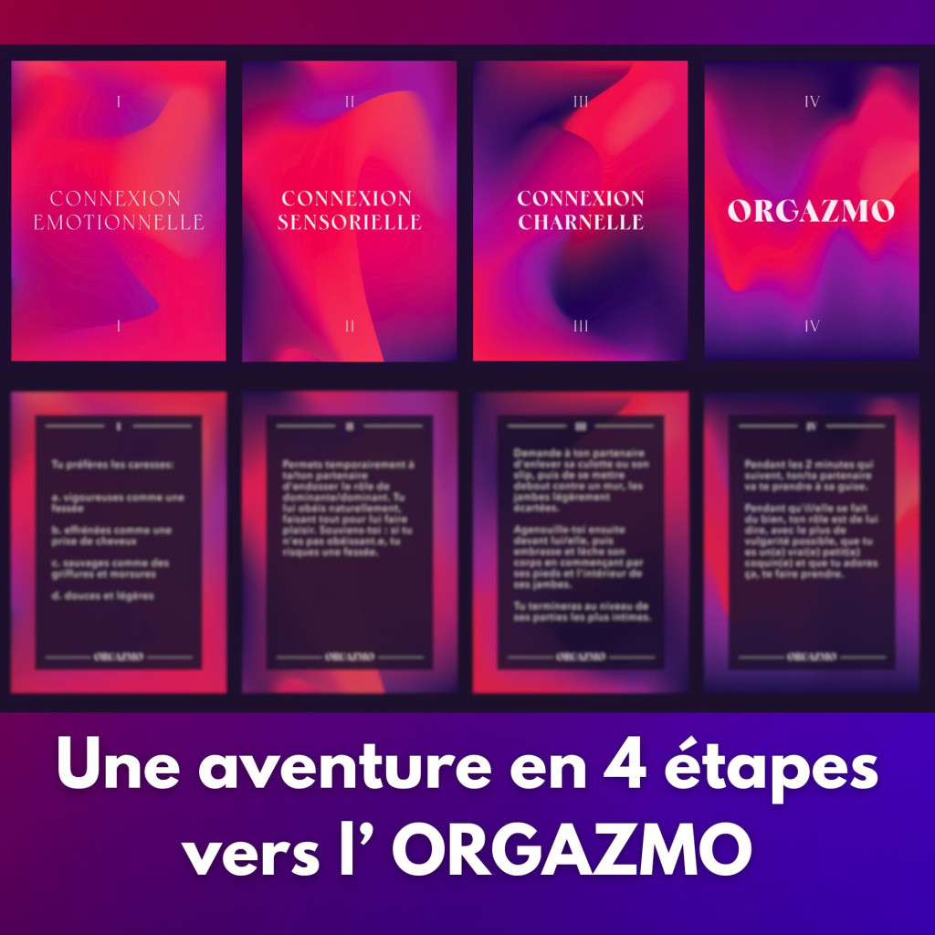Oh Happy Games Orgazmo - The Ultimate Couples Card Game for Deep Emotional  and Sensual Connection - Spice Up Your Intimate Li