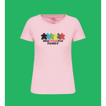 Tee shirt Woman - Family - Pale Pink - XS