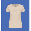 Tee shirt Femme – Quatuor – Light Sand - XS 0