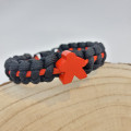 Paracord meeple bracelet - Red 0