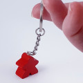 Meeple "on" keychain 20mm - Red 0
