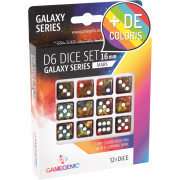 Set de 12 dés à 6 faces - Galaxy Series