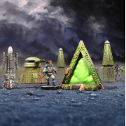 Terrain Crate: Sci-Fi Terrain - Xenos Stronghold