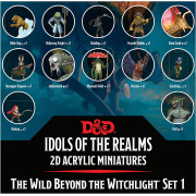 D&D Idols of the Realms -  2D Acrylic Miniatures - Goblinoids