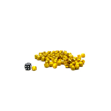 5PCS Gold Nugget Miniatures