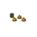 5PCS Reception Bell Call Bell Miniatures 3