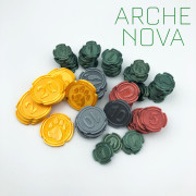 Ark Nova – Ensemble de pièces (70 pcs)