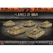 Flames of War - Panzer IV (Late) Tank Platoon