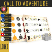 Rune & Story Icons Trackers upgrade for Call to Adventure