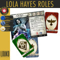 Cartes de rôle de Lola Hayes pour Horreur à Arkham 0