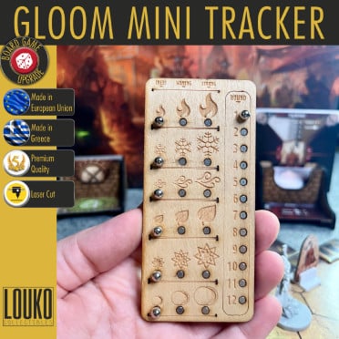 Mini Elemental Tracker upgrade for Gloomhaven/Frosthaven