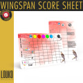 Wingspan Asie - Feuille de score réinscriptible 2