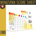 Wingspan Océanie - Feuille de score réinscriptible 2