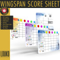 Wingspan Europe - Feuille de score réinscriptible 1