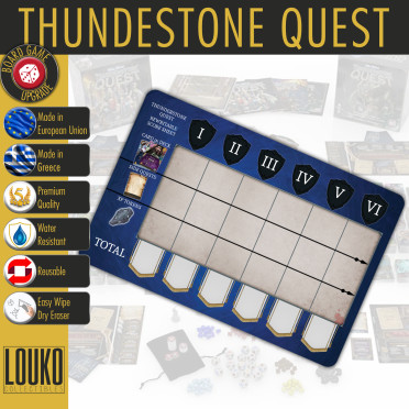 Thunderstone Quest - Feuille de score réinscriptible