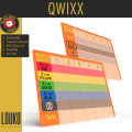 Qwixx+ - Feuille de score réinscriptible 1