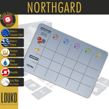 Northgard: Uncharted Lands - Feuille de score réinscriptible